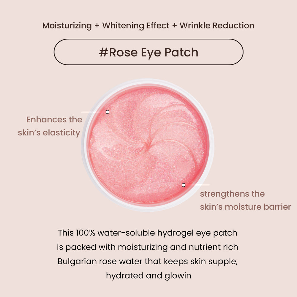 HEIMISH Bulgarian Rose, plasturi pentru ochi, 60 buc