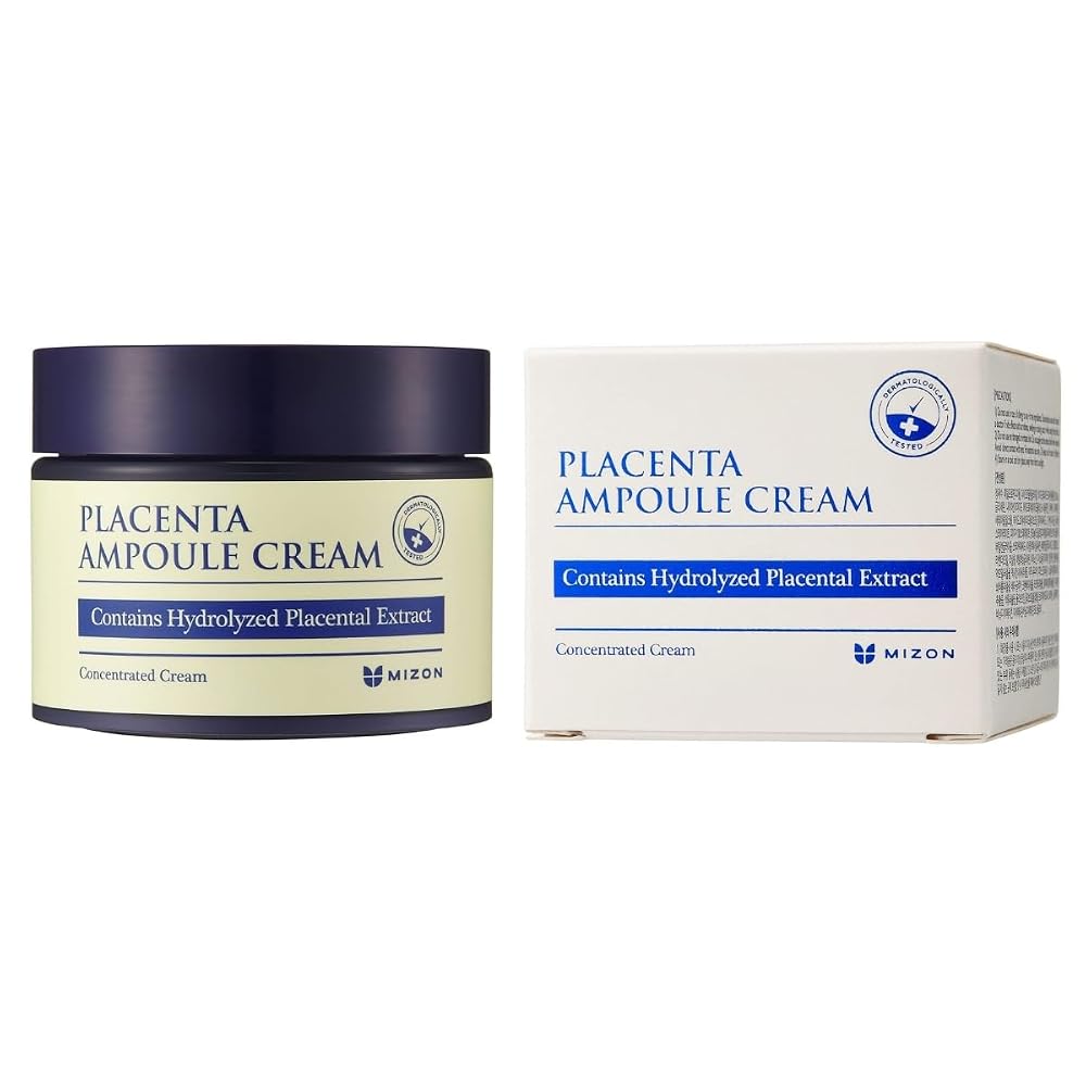 MIZON Placenta Ampoule Cream, cremă antirid, 50 ml