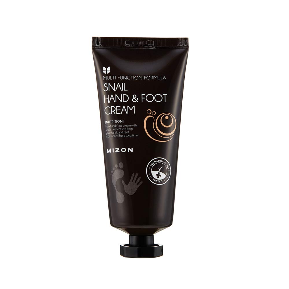 MIZON Snail, cremă pentru mâini și picioare cu melc, 100 ml