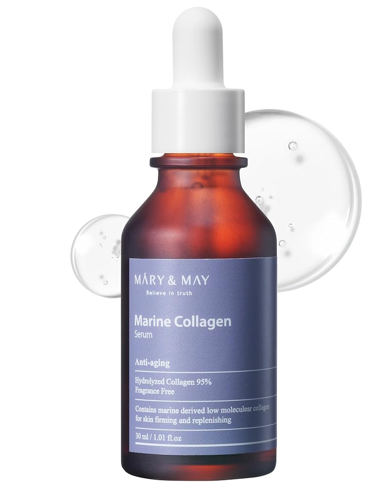 MARY & MAY Serum Colagen Marin pentru revitalizare 30 ml
