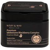 MARY & MAY Masca Idebenone Blackberry Complex 20 bucati
