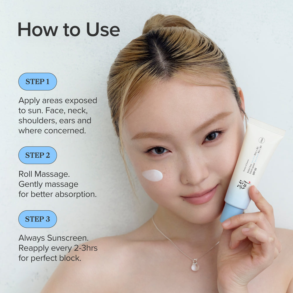 BEAUTY OF JOSEON Cremă SPF 50+ cu orez și vitamina B5, 50 ml