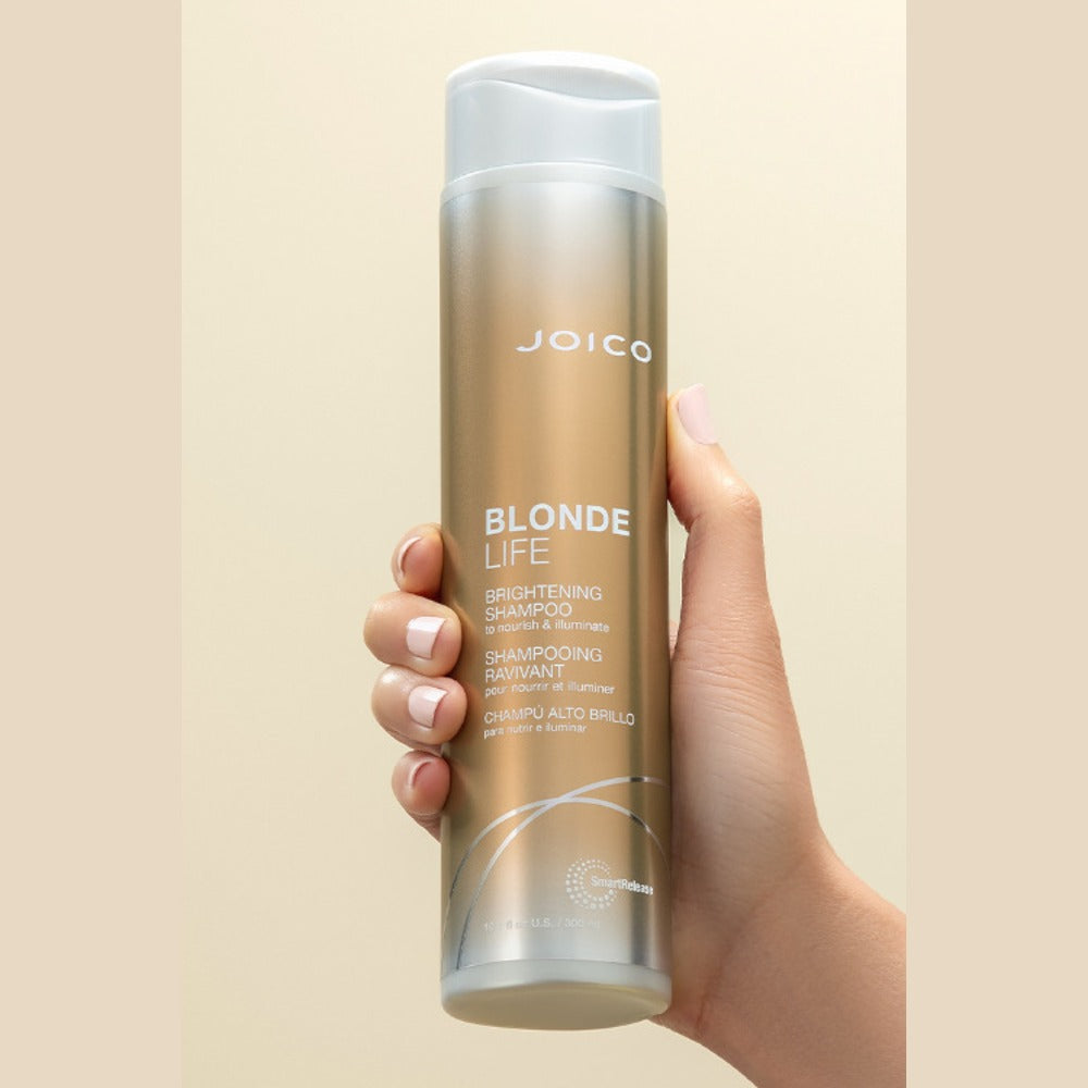 JOICO Blonde Life Brightening, șampon pentru păr blond, 300 ml