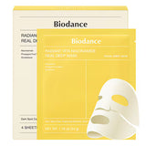 BIODANCE Radiant Vita Niacinamide Real Deep Mask luminozitate, set 4x34 g