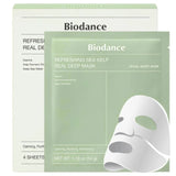BIODANCE Refreshing Sea Help Real Deep Mask calmare intensa, set 4x34 g