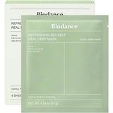 BIODANCE Refreshing Sea Help Real Deep Mask calmare intensa, set 4x34 g