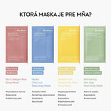 BIODANCE Refreshing Sea Help Real Deep Mask calmare intensa, set 4x34 g