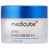 MEDICUBE Zero Pore Cream 2.0 crema pentru ten gras și mixt  50 ml