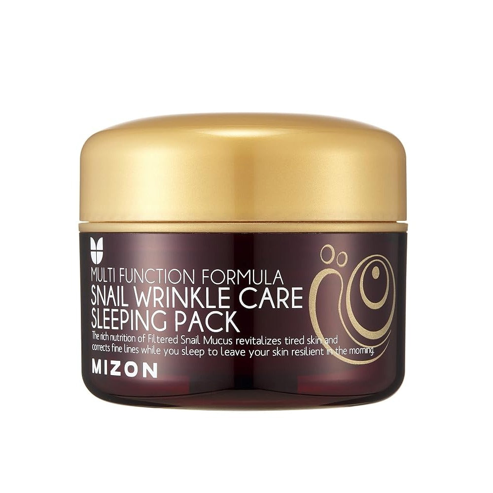 MIZON Snail Wrinkle Care Sleeping Pack, mască de noapte, 80 ml