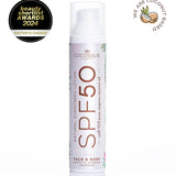 COCOSOLIS Natural Sunscreen SPF 50 lotiune de plaja cu protectie solara, 100 g