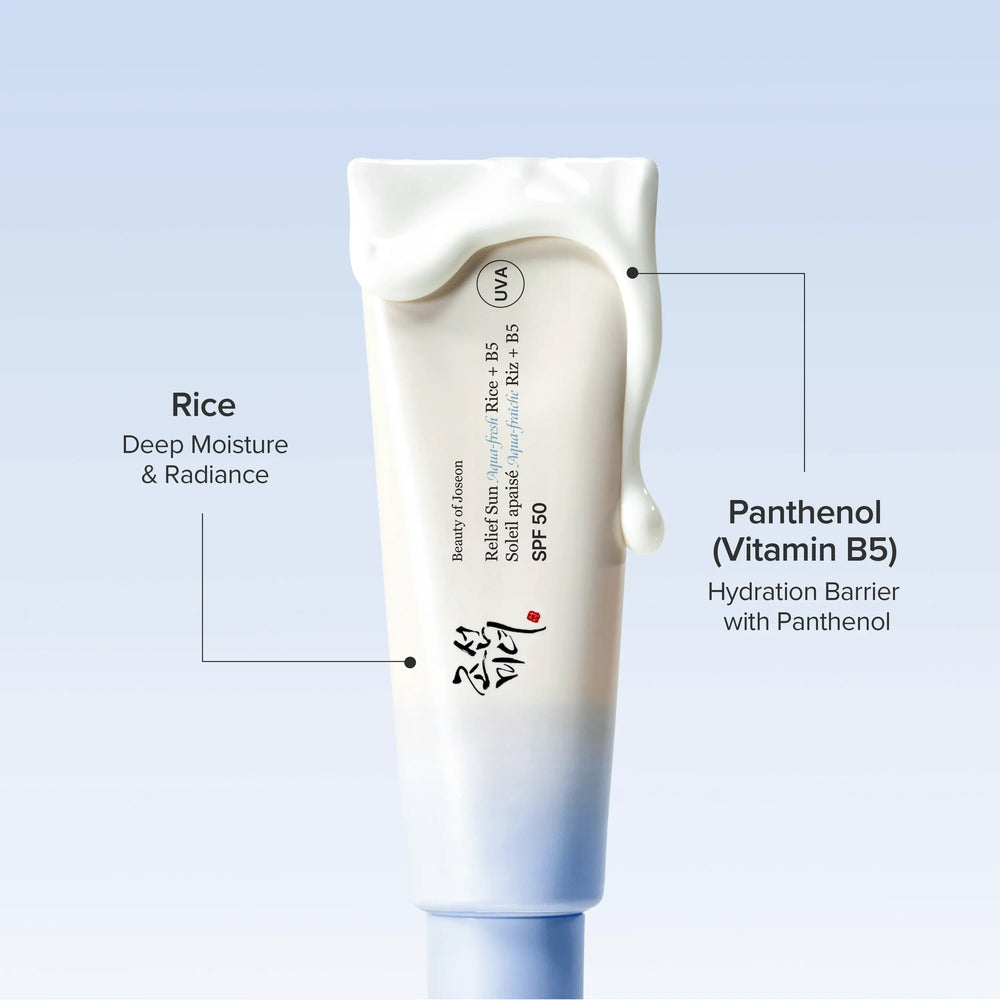 BEAUTY OF JOSEON Cremă SPF 50+ cu orez și vitamina B5, 50 ml