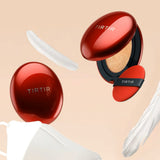 TIRTIR Fond ten tip cushion SPF40, nr 17C Portelan 18 g