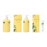 ONSENSOU Set Kabosu pentru corp: gel de duș, lapte, cremă de mâini
